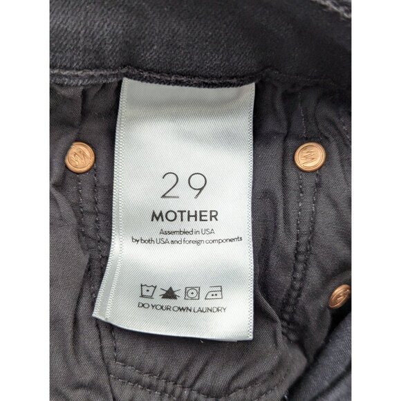 MOTHER Black Ankle & Cropped Jeans - Picture 13 of 14